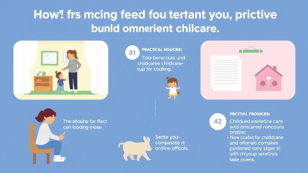 Practical checklist visual for what to Expect During a Childcare Inspection in Maine