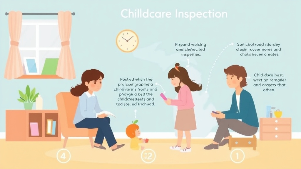 Practical workflow diagram for what to Expect During a Childcare Inspection in Michigan