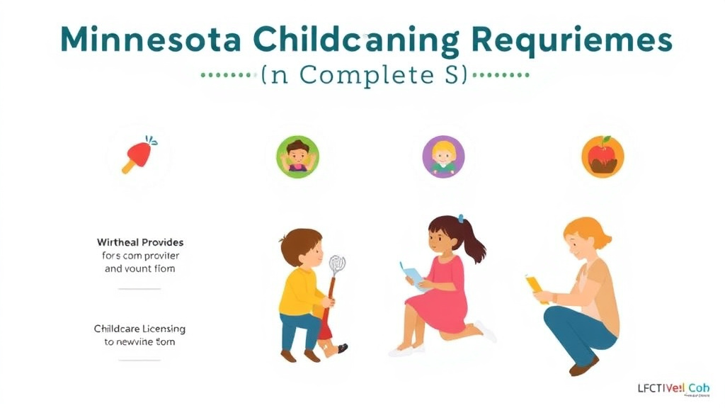 Action-oriented illustration showing how to apply minnesota Childcare Licensing Requirements: Complete Guide