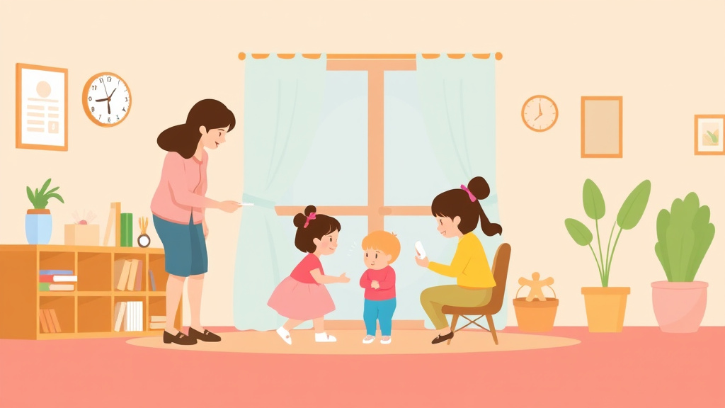 A professional illustration depicting what to Expect During a Childcare Inspection in Mississippi