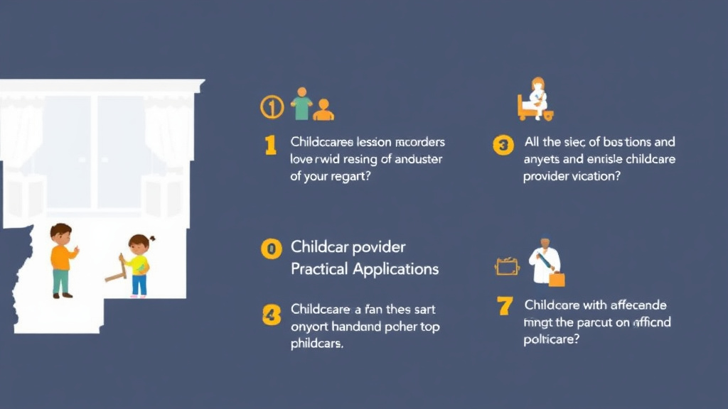 Real-world application diagram for common Childcare Licensing Violations in Mississippi