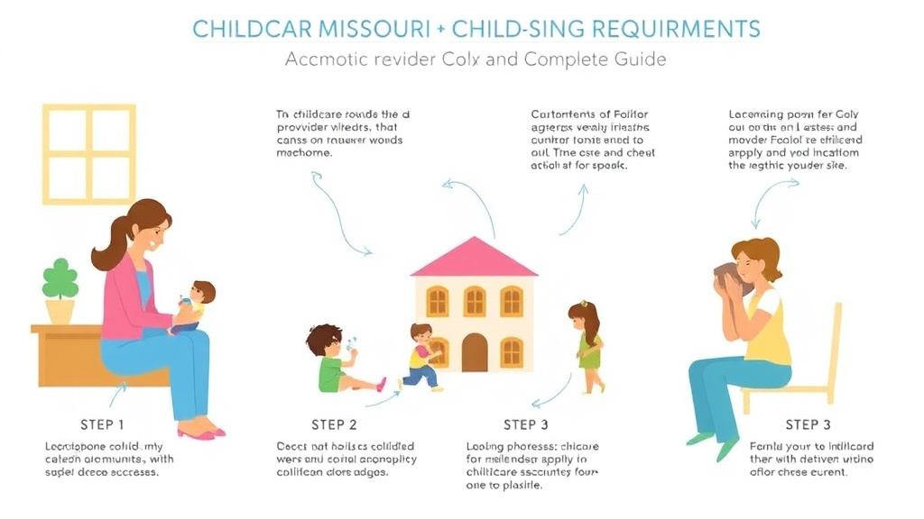 Practical checklist visual for missouri Childcare Licensing Requirements: Complete Guide