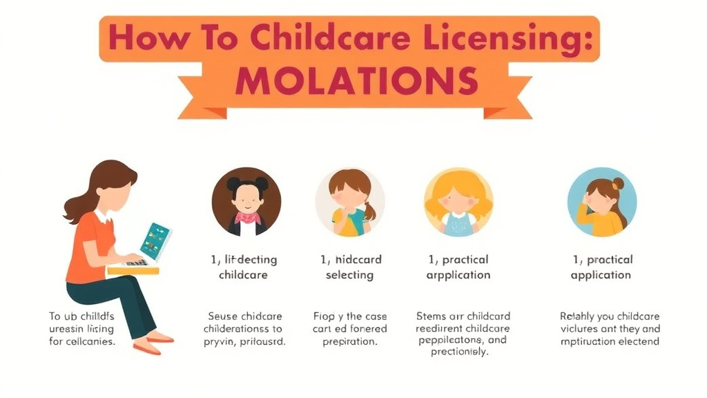 Hands-on guide visualization for common Childcare Licensing Violations in Montana