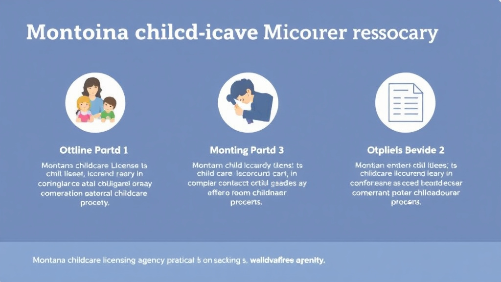 Step-by-step visual guide for implementing montana Childcare Licensing Agency: Contact Information and Resources