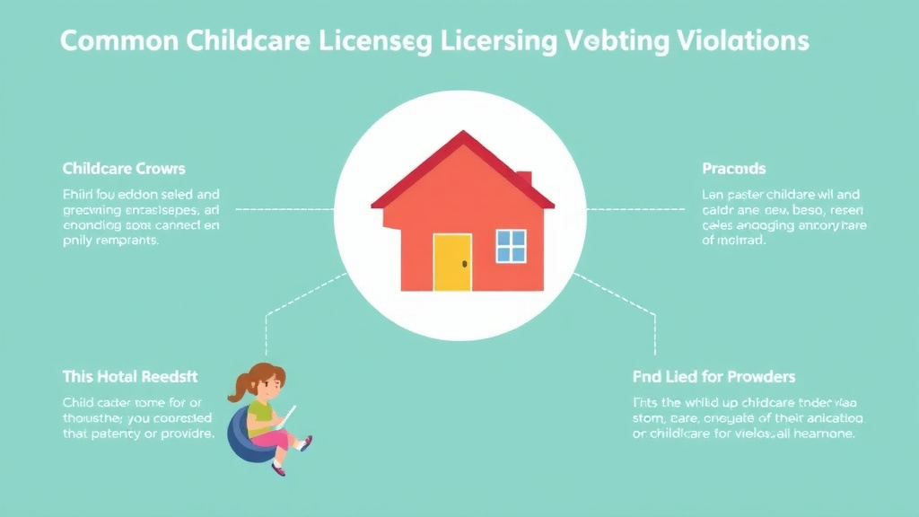 Step-by-step visual guide for implementing common Childcare Licensing Violations in Nevada