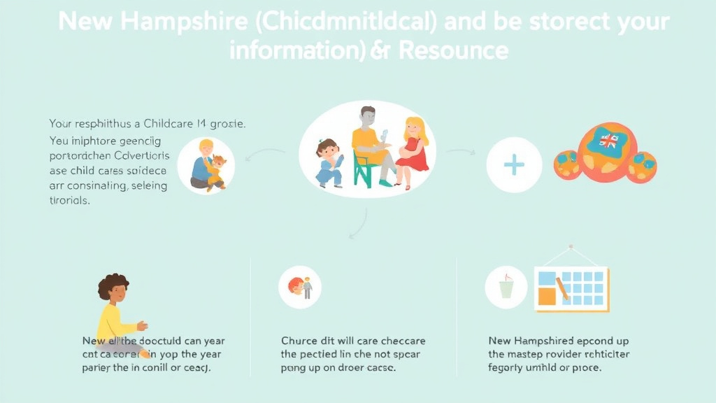 Practical checklist visual for new Hampshire Childcare Licensing Agency: Contact Information and Resources
