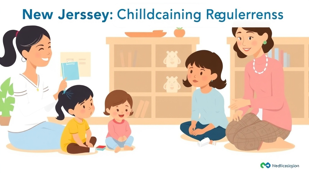 Real-world application diagram for new Jersey Childcare Licensing Requirements: Complete Guide
