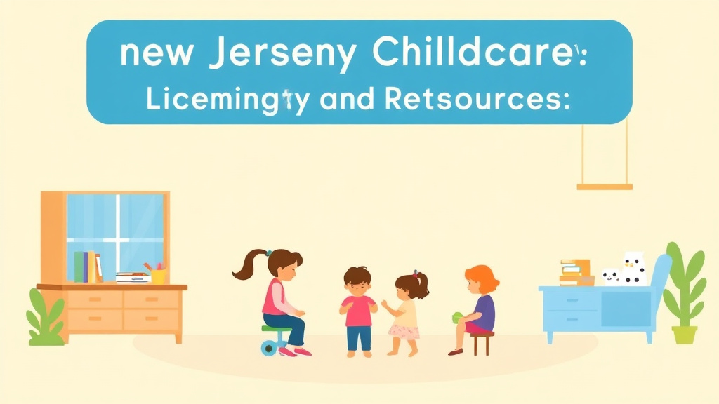Conceptual diagram showing how new Jersey Childcare Licensing Agency: Contact Information and Resources works in practice
