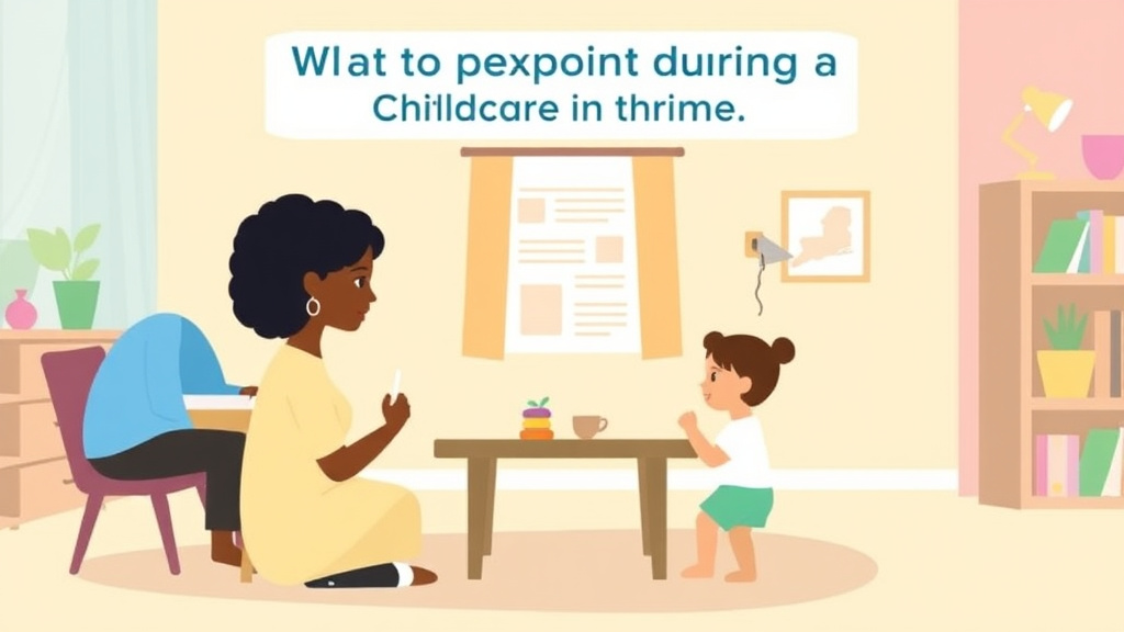 Real-world application diagram for what to Expect During a Childcare Inspection in New York