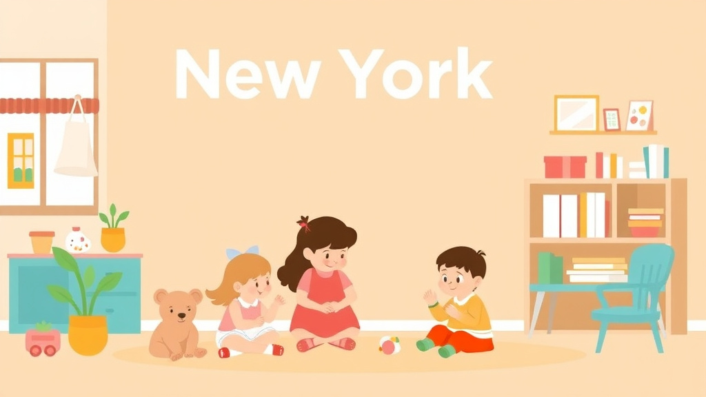 A professional illustration depicting new York Childcare Licensing Agency: Contact Information and Resources