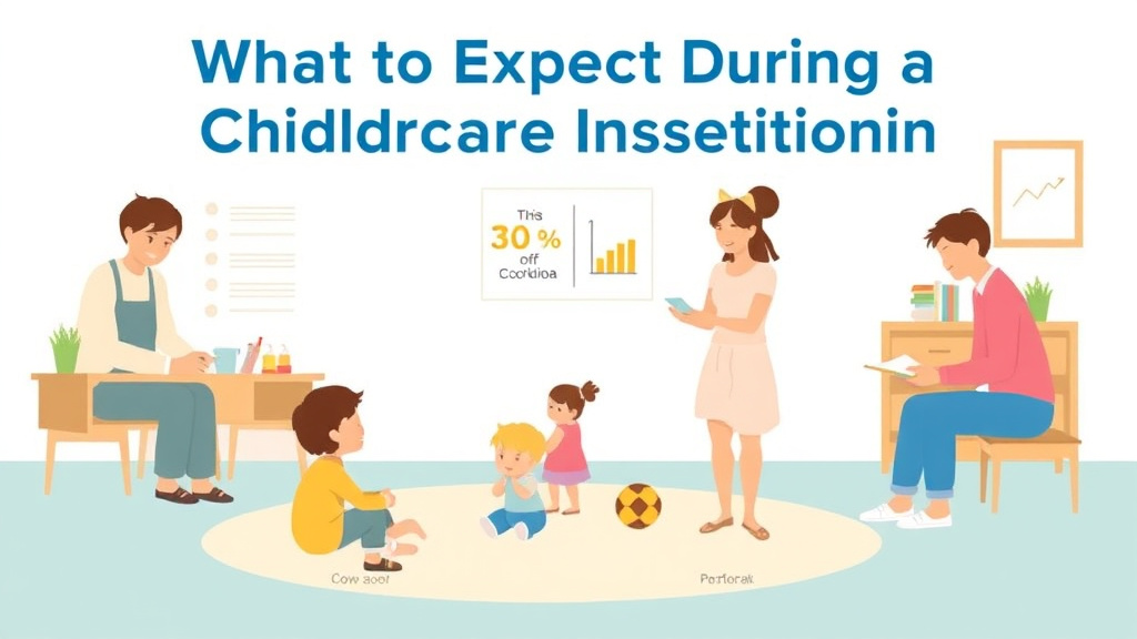 Practical checklist visual for what to Expect During a Childcare Inspection in North Carolina