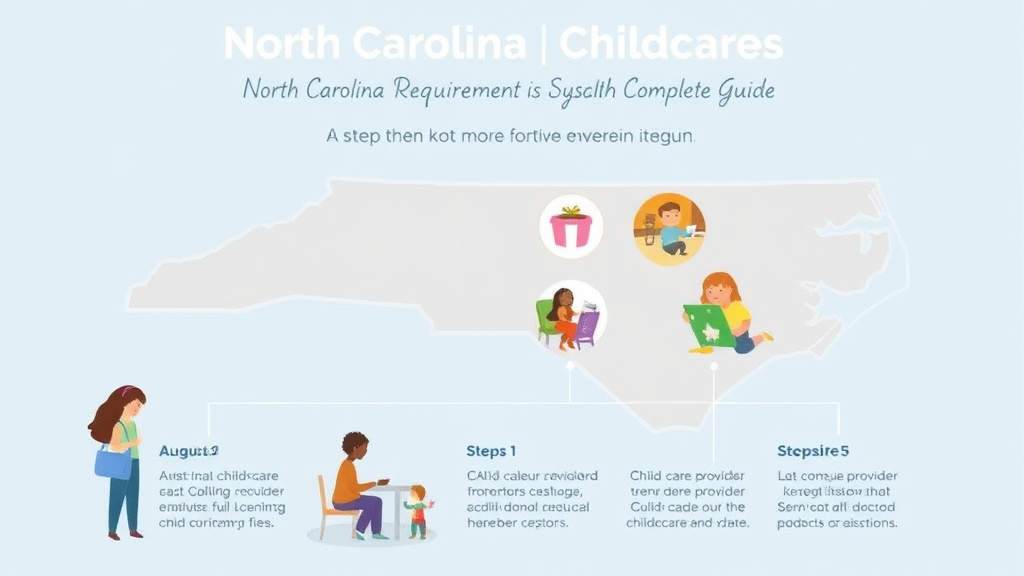 Practical checklist visual for north Carolina Childcare Licensing Requirements: Complete Guide