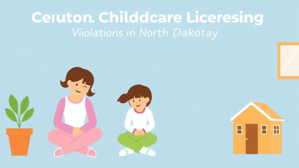 Implementation roadmap for common Childcare Licensing Violations in North Dakota with actionable steps