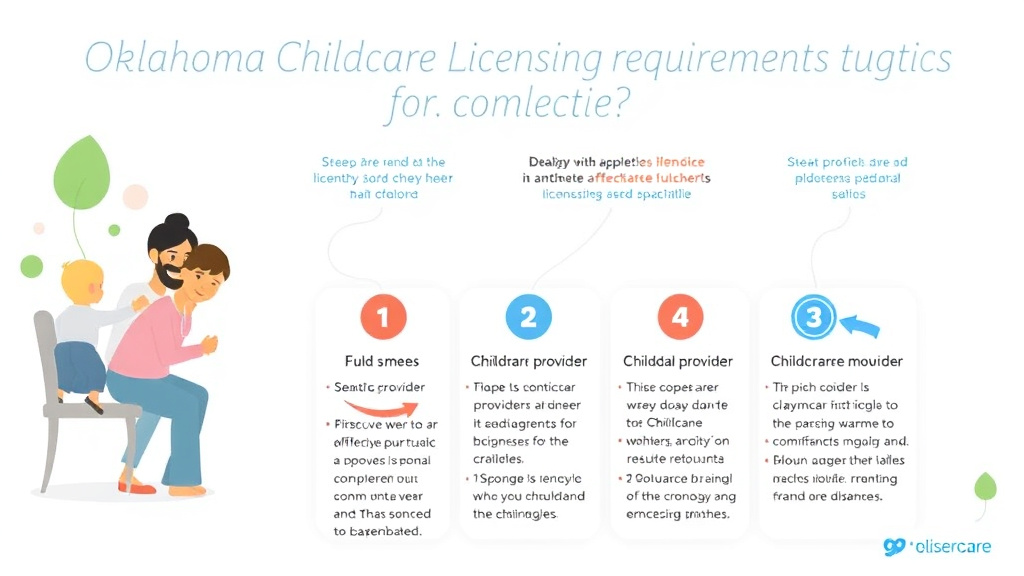 Real-world application diagram for oklahoma Childcare Licensing Requirements: Complete Guide