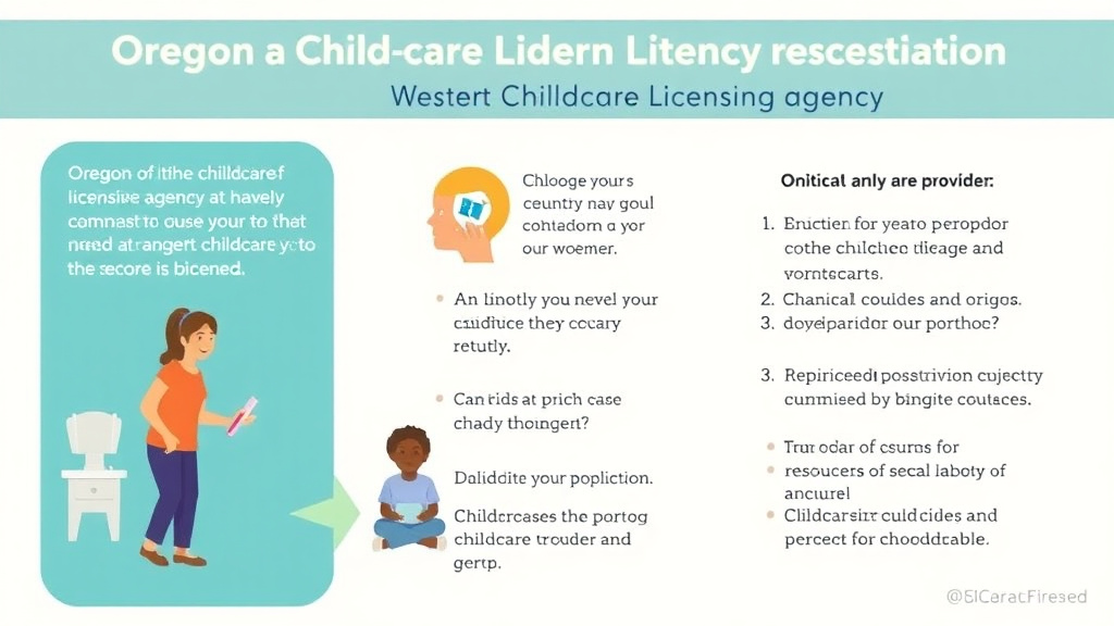 Implementation roadmap for oregon Childcare Licensing Agency: Contact Information and Resources with actionable steps