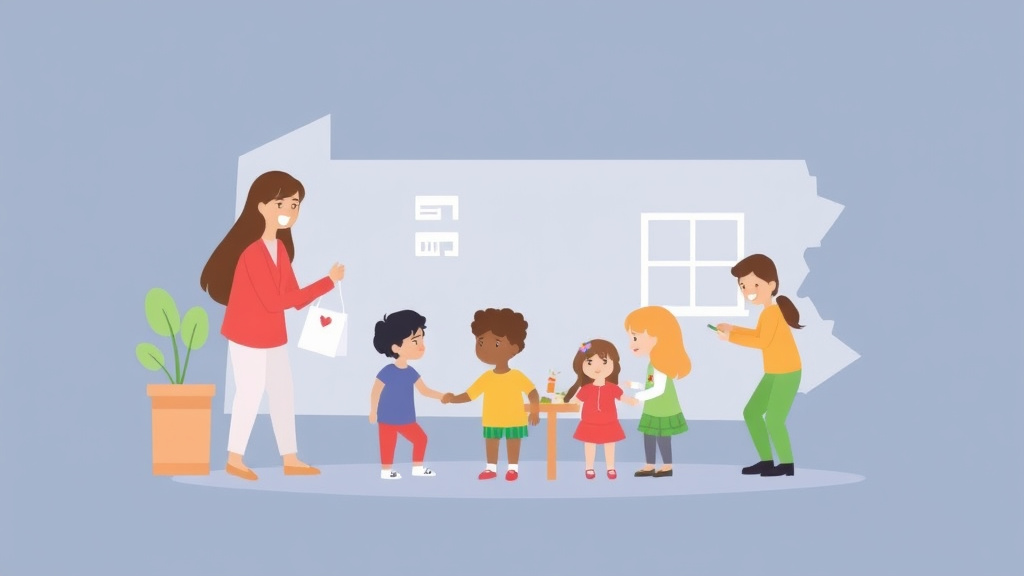 An informative visual explaining pennsylvania Childcare Licensing Agency: Contact Information and Resources for beginners and professionals