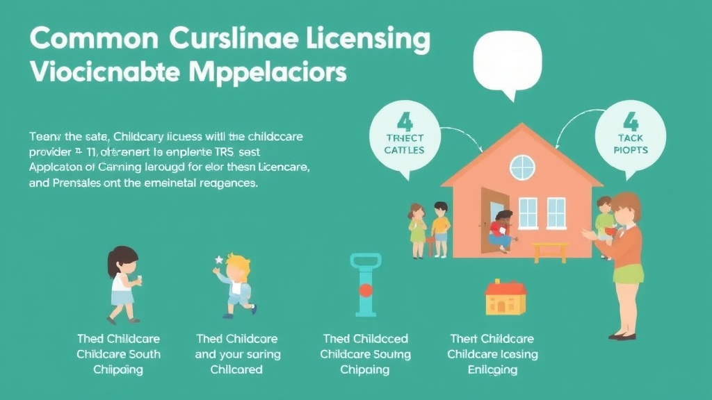 Practical workflow diagram for common Childcare Licensing Violations in South Carolina