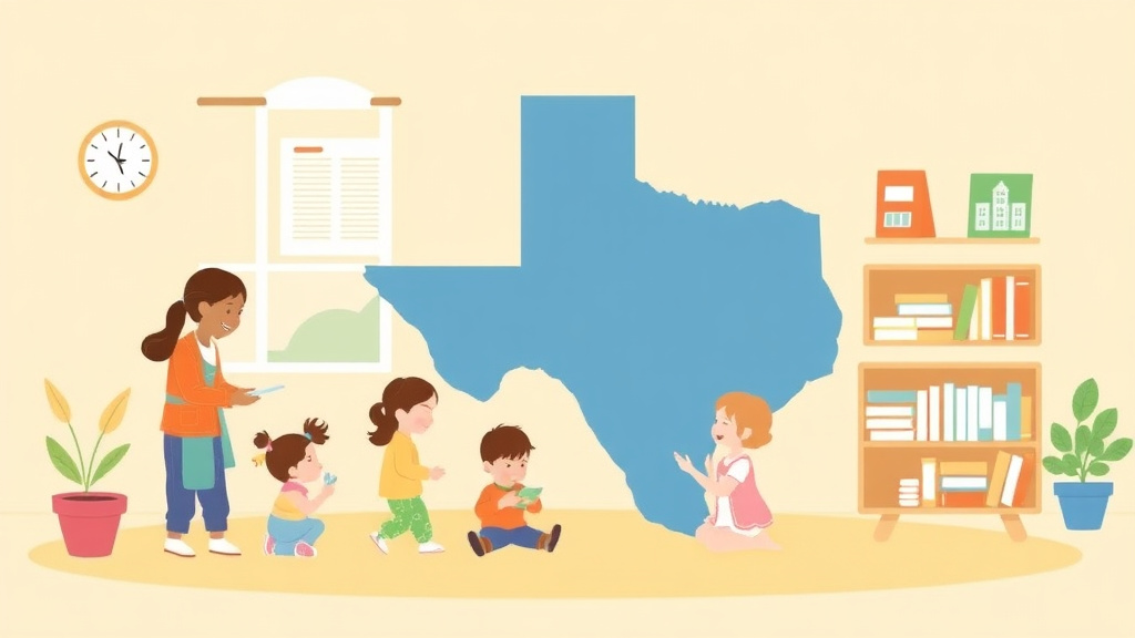 Visual overview of texas Childcare Licensing Agency: Contact Information and Resources with key concepts highlighted