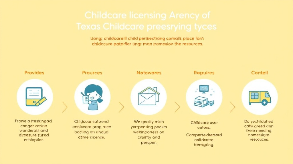 Practical checklist visual for texas Childcare Licensing Agency: Contact Information and Resources