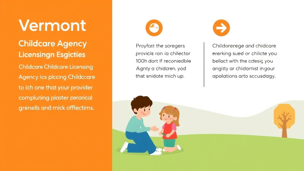 Hands-on guide visualization for vermont Childcare Licensing Agency: Contact Information and Resources