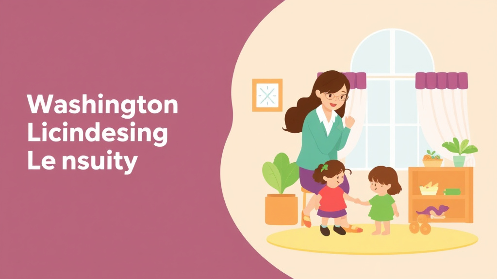 Educational graphic covering the essentials of washington Childcare Licensing Agency: Contact Information and Resources
