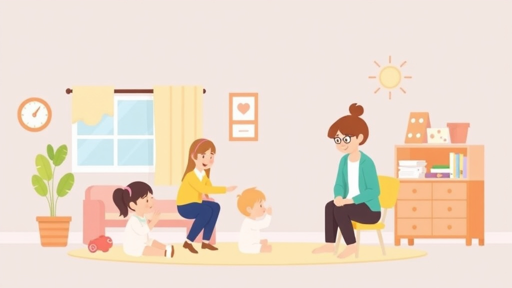 An informative visual explaining what to Expect During a Childcare Inspection in Wyoming for beginners and professionals